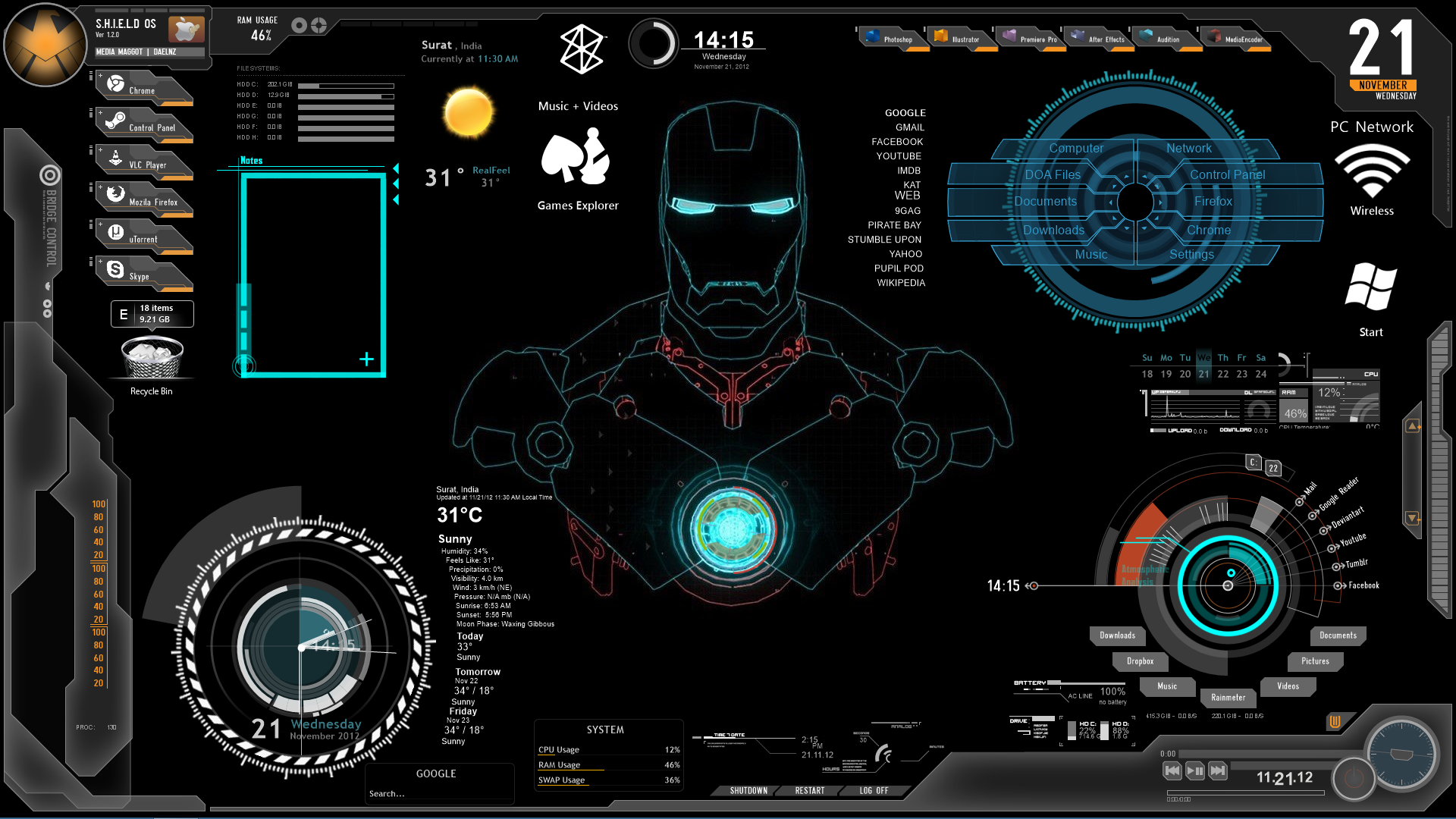 jarvis themes for windows 8
